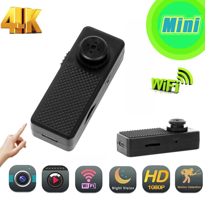Мини-видеокамера секретная 4K Wi-Fi портативная камера с датчиком