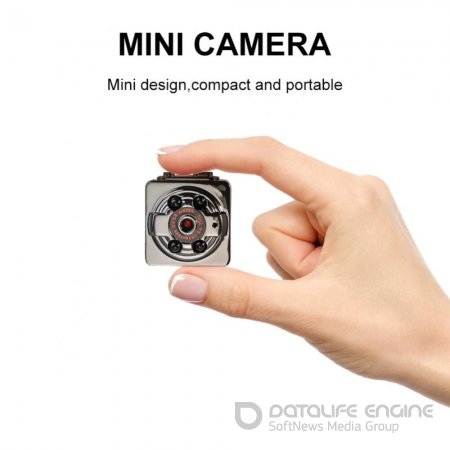Маленькая секретная микро мини-камера SQ8 1080p