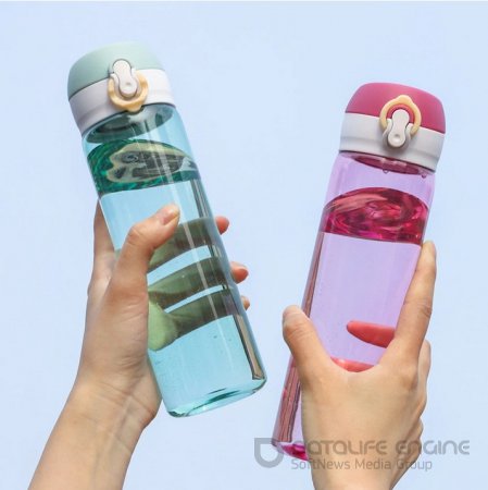 Персонализированная пластиковая Герметичная Бутылка для молока 520 мл для занятий спортом на открытом воздухе